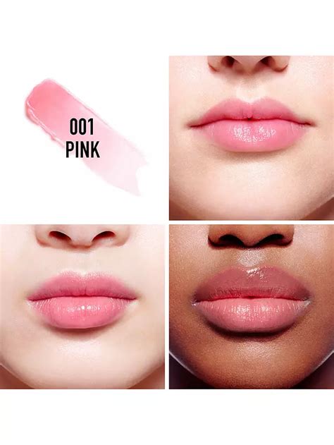 dior lip glow 001 swatch